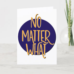 Tarjeta No importa qué aniversario del lema