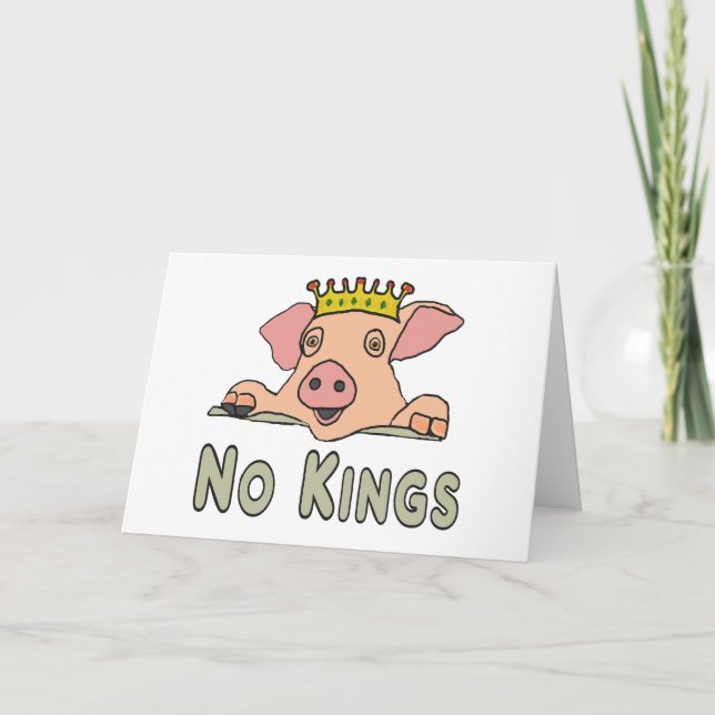 Tarjeta No Kings (Anverso)