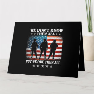 Tarjeta No Los Conocemos A Todos Pero Les Debemos A Todos 
