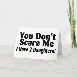 Tarjeta No Me Da Miedo Tengo Dos Hijas