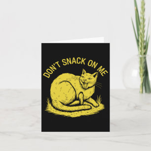 Tarjeta No me engañes, gato gracioso 2