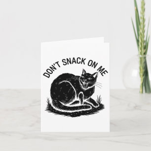 Tarjeta No me engañes, gato gracioso 4