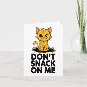 Tarjeta No me engañes, gato gracioso 5