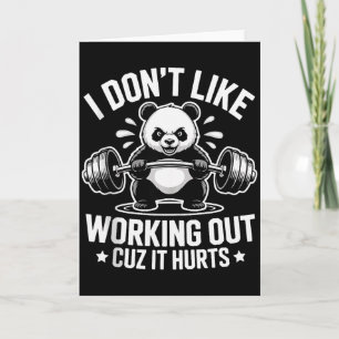 Tarjeta No Me Gusta Hacer Ejercicio Porque Duele Ejercicio