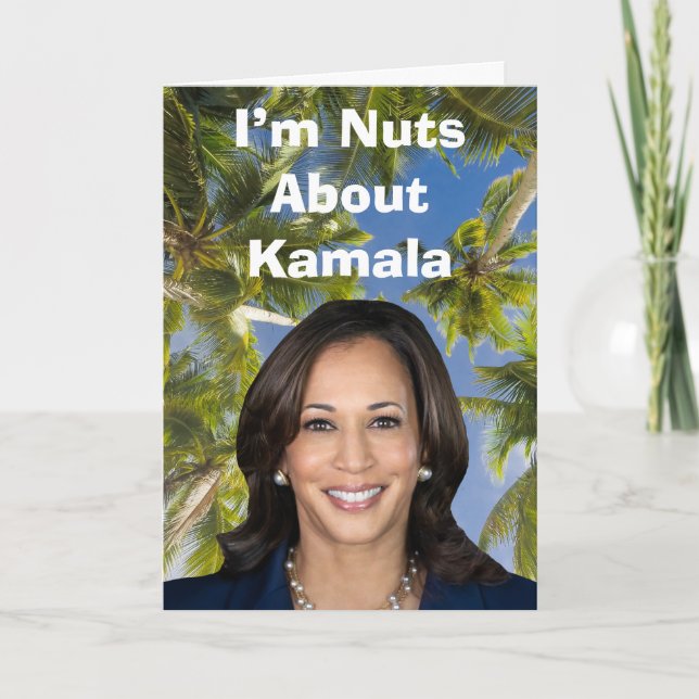 Tarjeta No me gusta Kamala (Anverso)