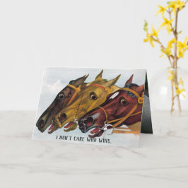 Tarjeta No me importa quién gane lo personalizado