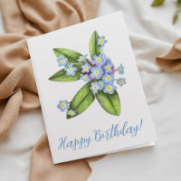 No Me Olvides Negocio Botánico Feliz Cumpleaños