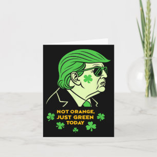 Tarjeta No Naranja, Solo Irlandés Hoy – Día de San Patrici