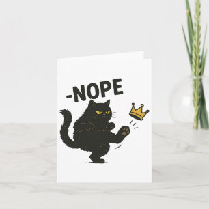 Tarjeta No, no hay reyes en Estados Unidos, Black Cat Pro