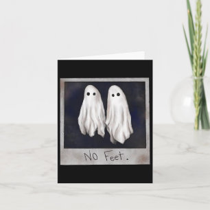Tarjeta No pies fantasma Halloween Bruja Lydia Bleach Spoo