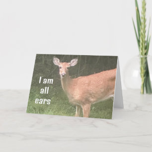 TARJETA NO PUEDE ESPERAR A OÍR *TE SIENTES MEJOR*