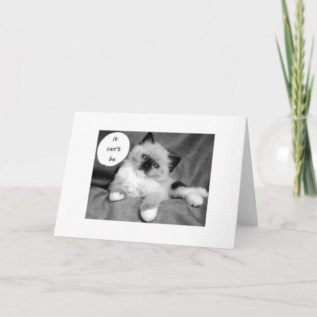 TARJETA NO PUEDE SER TU MIÉRCOL DE CUMPLEAÑOS (Anverso)