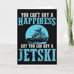 Tarjeta No Puedes Comprar Una Moto De Acuática De Felicida