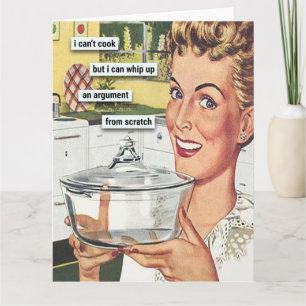 Tarjeta No puedo cocinar