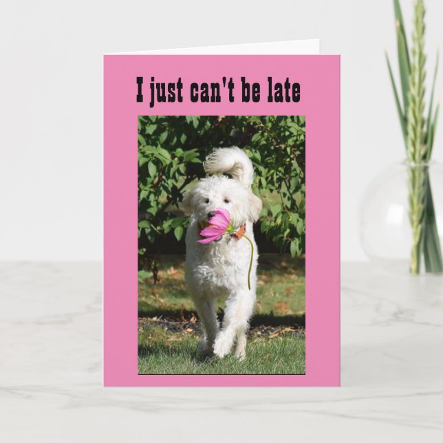 TARJETA NO PUEDO ESPERAR A CELEBRAR **NUESTRO ANIVERSARIO* (Anverso)