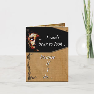 Tarjeta No puedo soportarlo