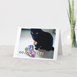 TARJETA ¡NO QUIERA!!