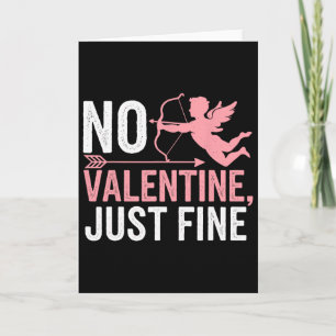 Tarjeta No San Valentín Solo Bien Día Anti San Valentín 1