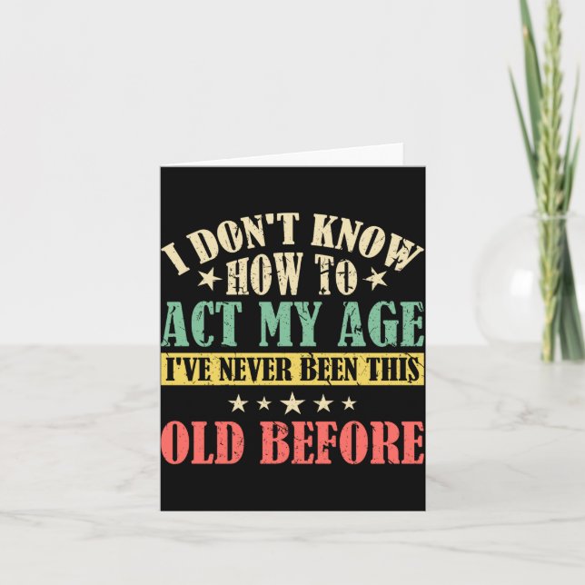 Tarjeta No sé cómo actuar según mi edad _1 (Anverso)