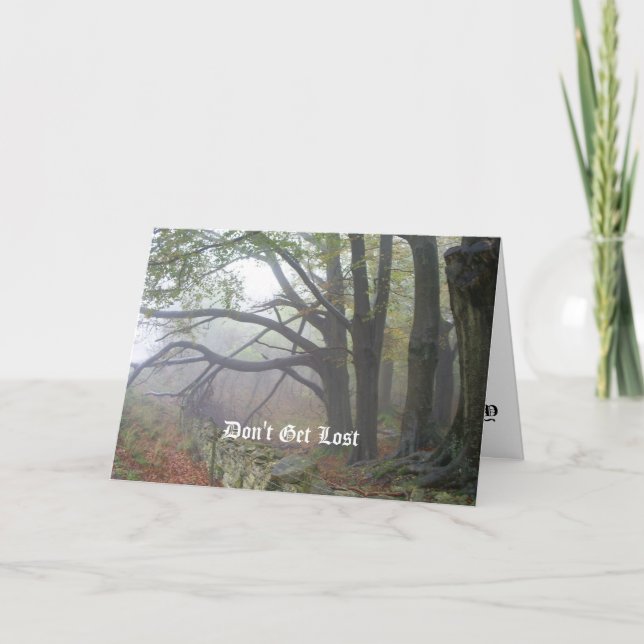 Tarjeta no se pierda (Anverso)