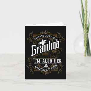 Tarjeta No Solo Soy Su Abuela, También Soy Su Mayor Fan Ho