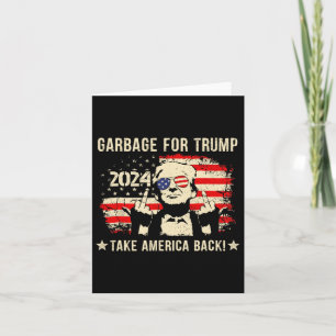 Tarjeta No somos partidarios de Trump en el Votetrump 2024