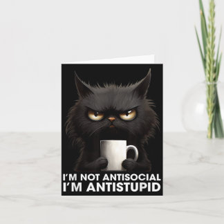 Tarjeta No soy Agencia Antisogobierno Deprimido Antitonto
