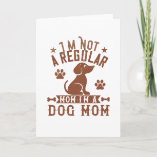 Tarjeta No soy una madre normal