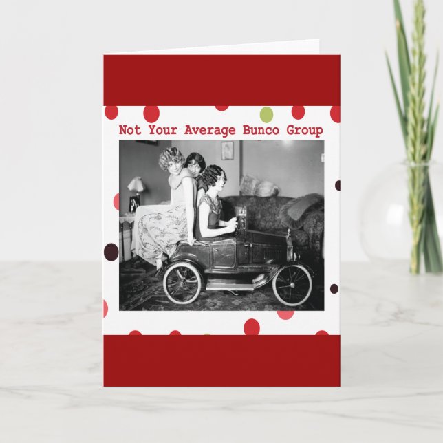 Tarjeta no su grupo medio del bunco (Anverso)