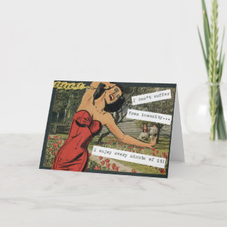 Tarjeta No sufro de demencia...