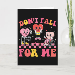 Tarjeta No te enamores de mí Fisioterapia San Valentín Caí