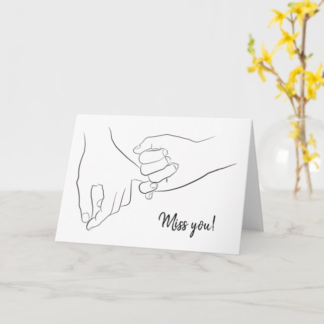 Tarjeta No te hagas ilusiones dibujando tu Personalizable  (flor amarilla)