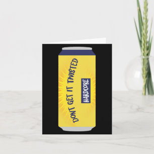 Tarjeta No te lo tomes al revés Camiseta Meme Té Manga Lar