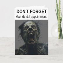 No te olvides de tu cita dental.