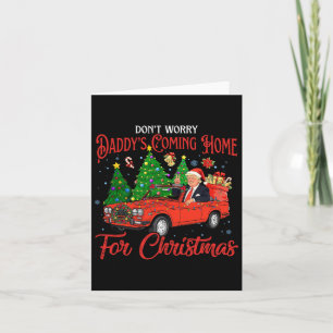 Tarjeta No te preocupes que los Navidades lleguen a casa