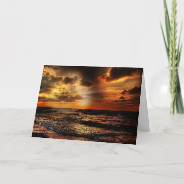 Tarjeta No te quedes en mi profunda y profunda condolencia (Anverso)