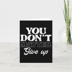Tarjeta No te rindas _ Motivación de inspiración