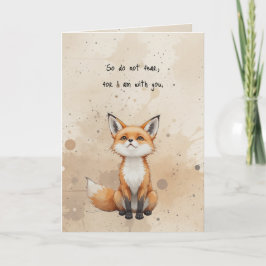 Tarjeta No Temas Versículo de la Biblia