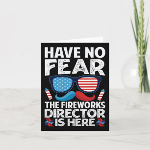Tarjeta No Tengas Miedo El Director de Fuegos Artificiales