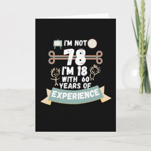 Tarjeta No tengo 78 tengo 18 con 60 de experiencia - para7