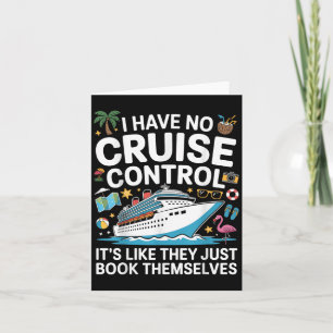 Tarjeta No Tengo Control En Un Crucero Que Reservan Por Sí