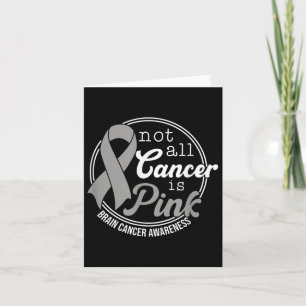 Tarjeta No Todo El Cáncer Es Rosa, Conciencia Sobre El Cán
