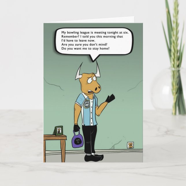 Tarjeta Noche de Bowling League (Anverso)