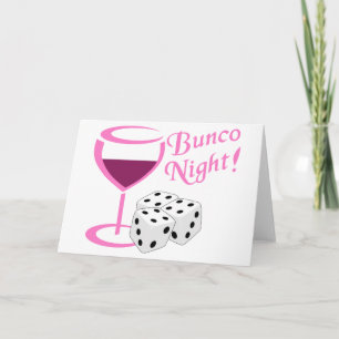 Tarjeta Noche de Bunco