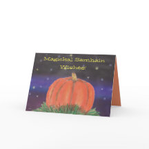 Noche de calabaza de Samhain
