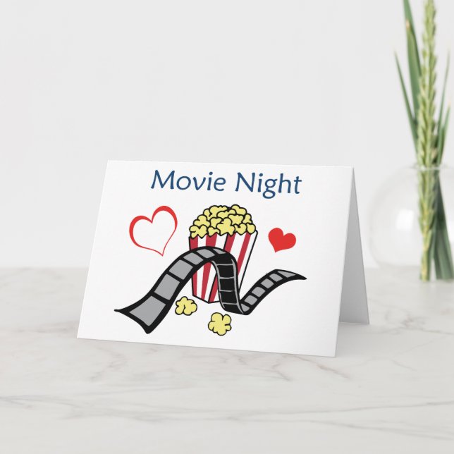 Tarjeta Noche de cine (Anverso)