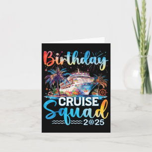 Tarjeta Noche de Cruceros de Cumpleaños 2025 es mi fiesta