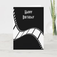 Noche de cumpleaños feliz de la tira de película