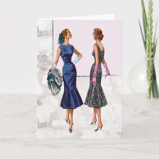 Tarjeta Noche de damas (Anverso)