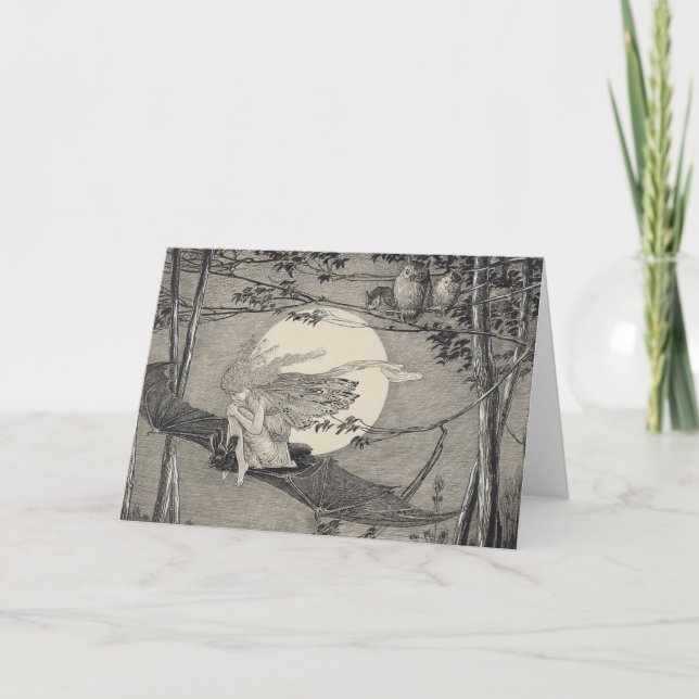 Tarjeta Noche de Halloween (Anverso)